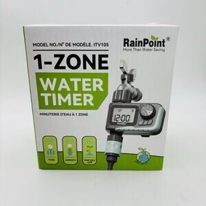 RAINPOINT Sprinkler Timer, Programmable Water Timer for Garden Hose, Outdoors